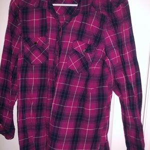 Long sleeved button up shirt